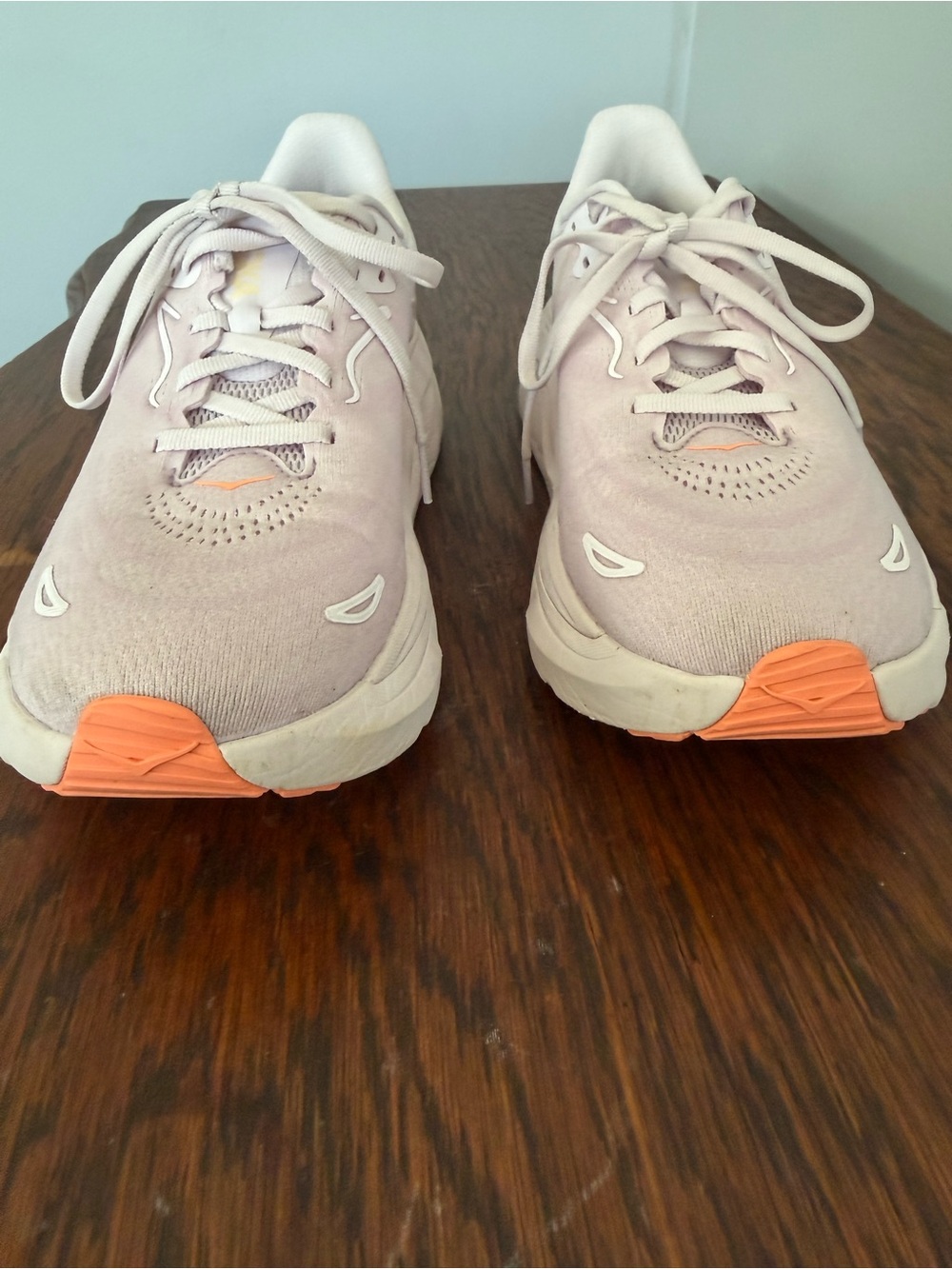 Hoka Arahi 8, Lilac cream/ Leon cantaloupe (orange and purple) - Picture 10 of 15